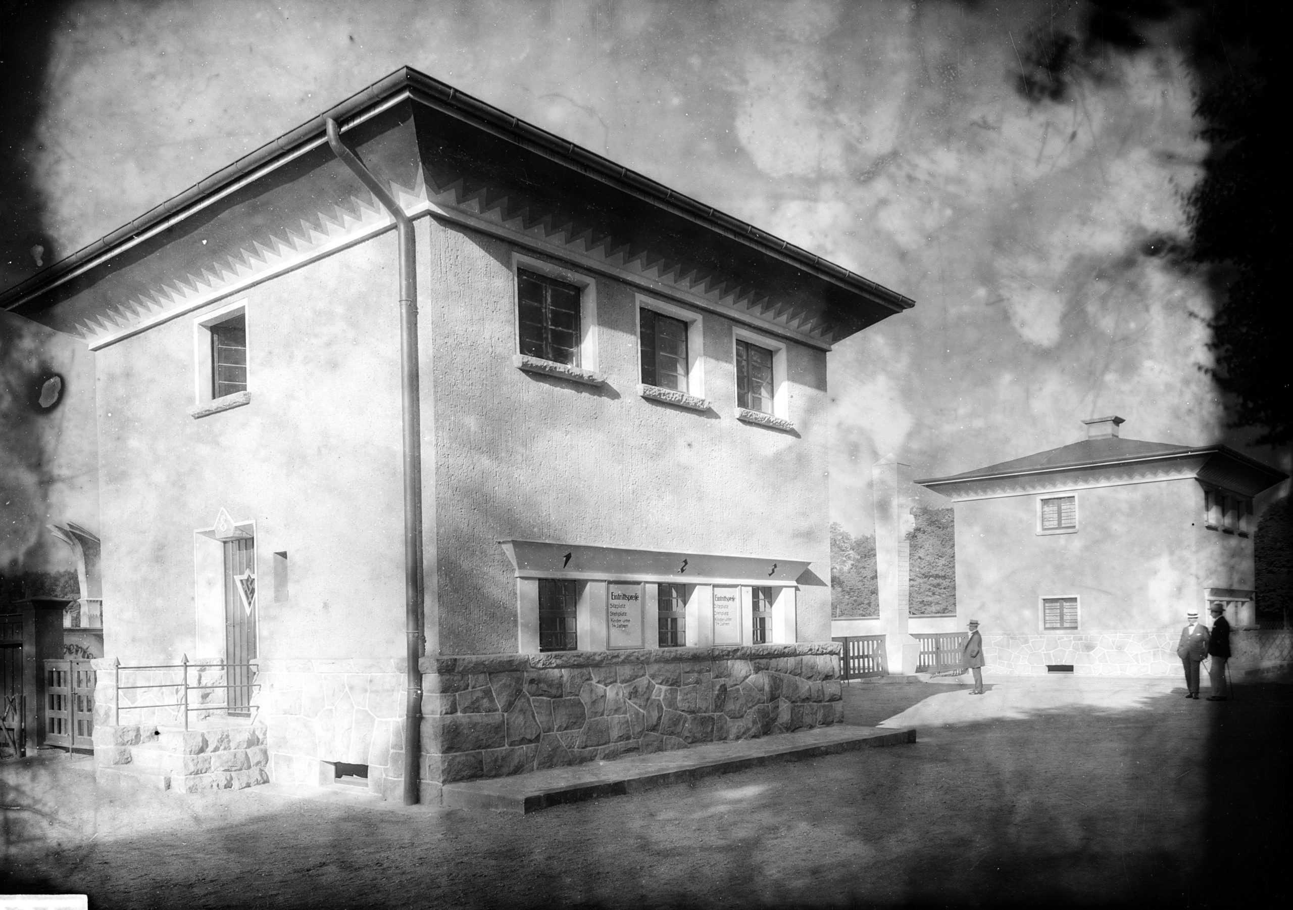 03 1386 Torhäuser Historisches Foto